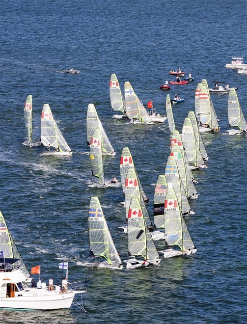 49er Start - Miami OCR 2012 ©  Rolex/Daniel Forster http://www.regattanews.com